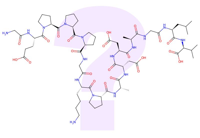bpc 157 molecule Predicted three-dimensional structure of BPC-157. (Top panel) Predicted BPC-157 No Proof Required!
