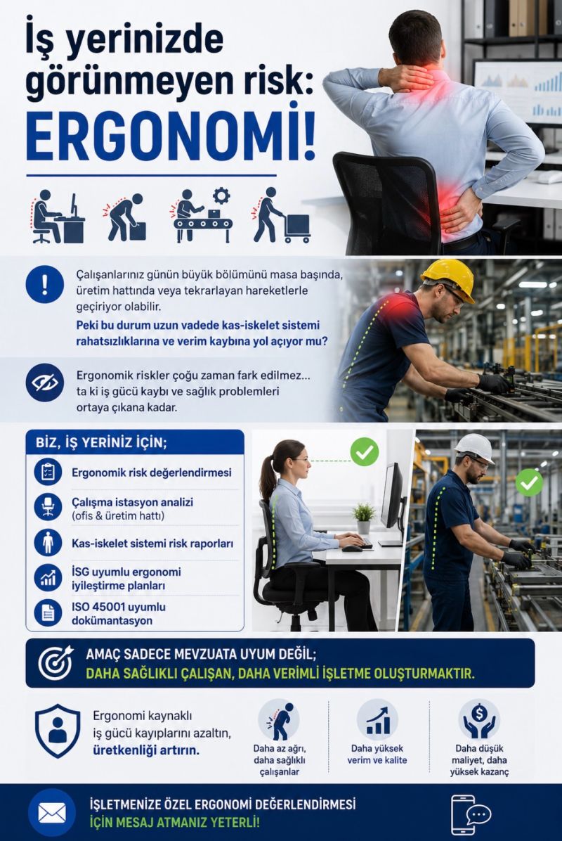 NİOSH KALDIRMA DENKLEMİ ERGONOMİK RİSK ANALİZİ
