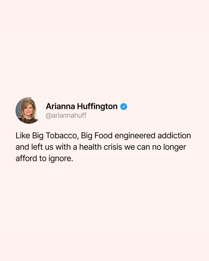 big tobacco food Many junk foods today were made and marketed by Big Food is entering its