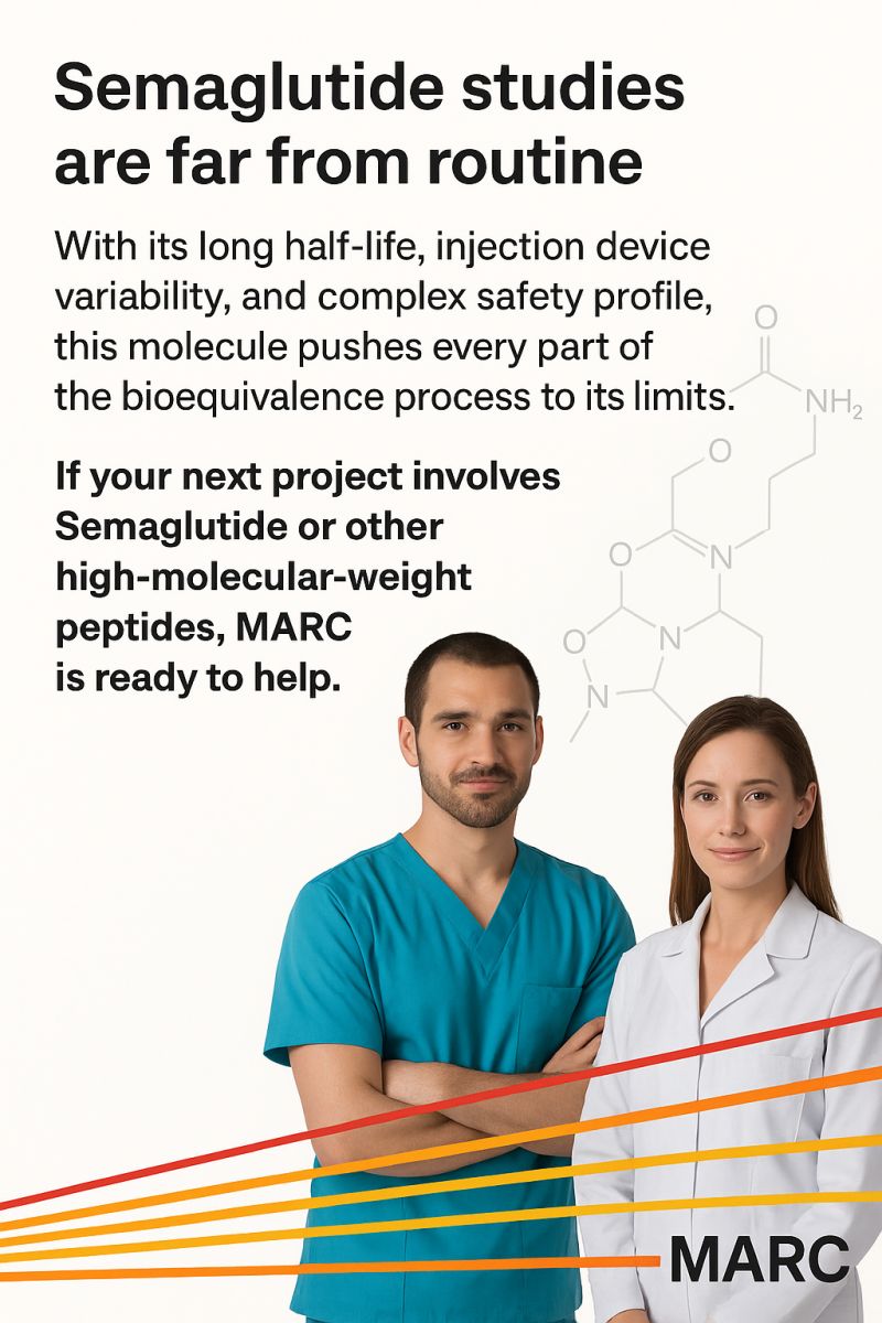 half life semaglutide Safety and Pharmacokinetics of Single and Multiple Ascending Doses of the Novel Oral Human GLP-1 Analogue, Oral Semaglutide, in Healthy Subjects and Subjects with Type 2 Diabetes | Clinical Pharmacokinetics semaglutide half-life MARC's expertise in