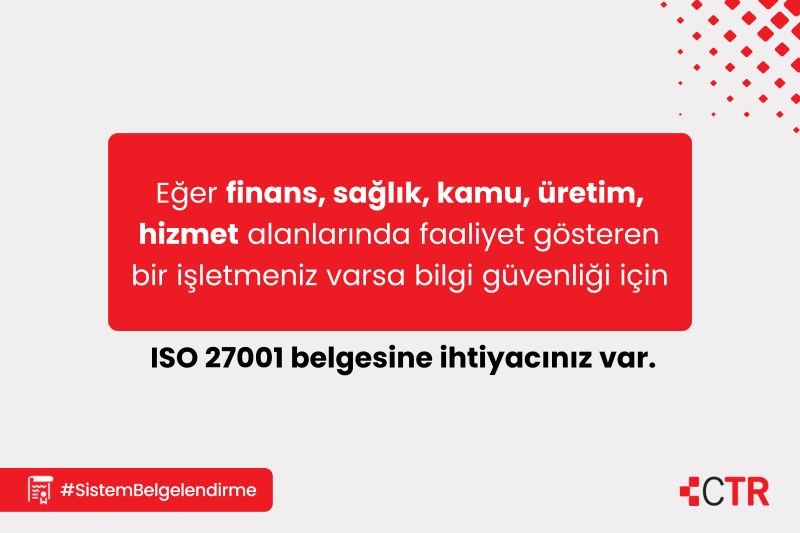 #ctrcertification #ctrsistembelgelendirme #iso27001 #bilgi # #ctrcertification #ctrsistembelgelendirme #iso27001 #bilgi #