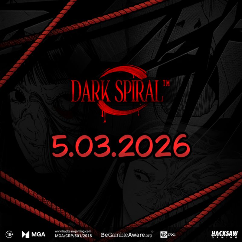 hacksawgaming #comingsoon #darkspiral #slots | Hacksaw Gaming