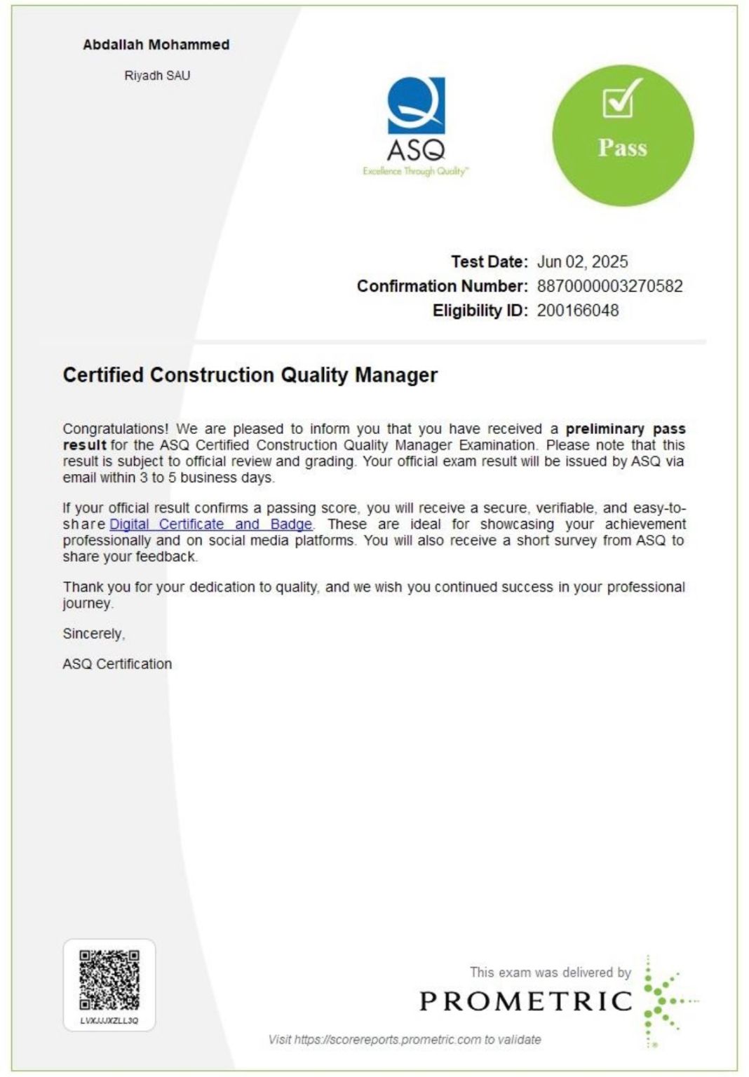 I m proud to share that I ve officially passed the Certified I m proud to share that I ve officially passed the Certified