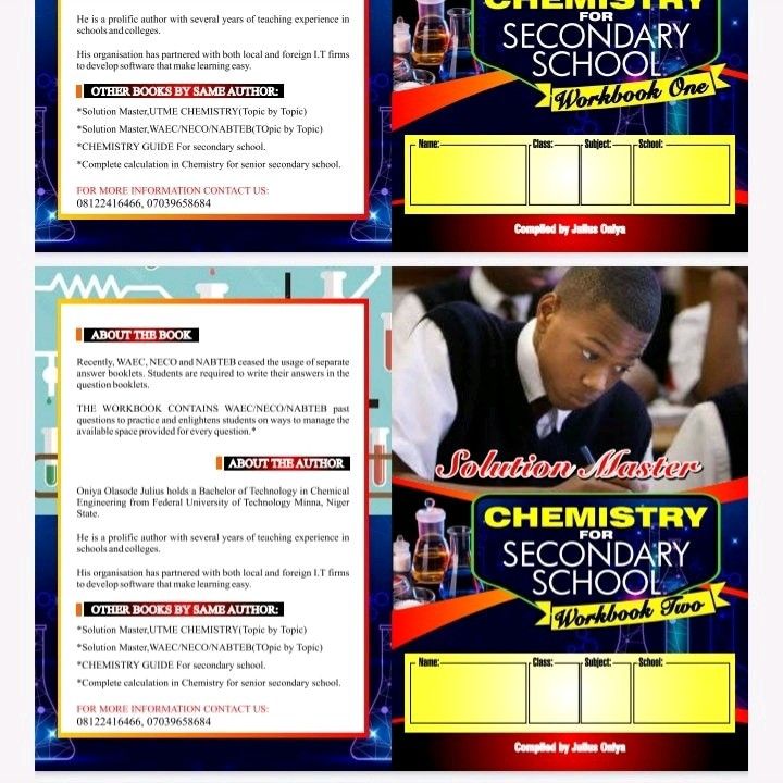 Oniya Julius on LinkedIn: Chemistry workbooks are an important resource Oniya Julius on LinkedIn: Chemistry workbooks are an important resource