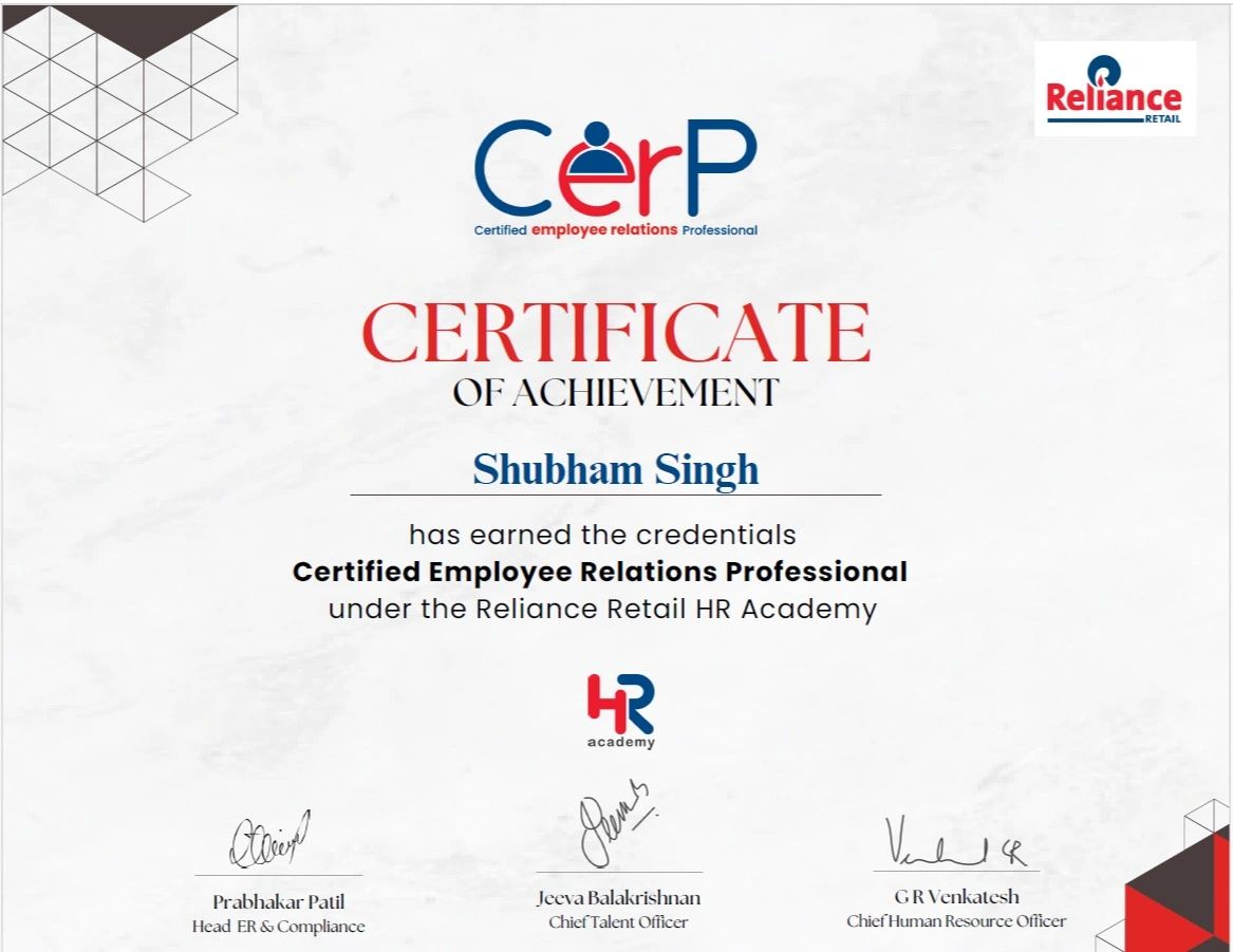 Happy to share that I successfully completed the Certified Employee Happy to share that I successfully completed the Certified Employee
