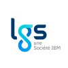 Company logo for, LGS, an IBM Company.