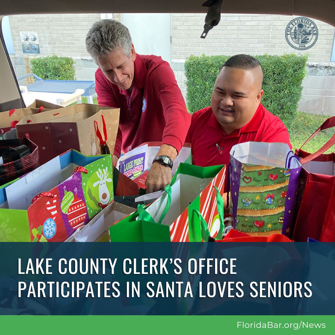 The Florida Bar on LinkedIn: The Lake County Florida Clerk of the The Florida Bar on LinkedIn: The Lake County Florida Clerk of the