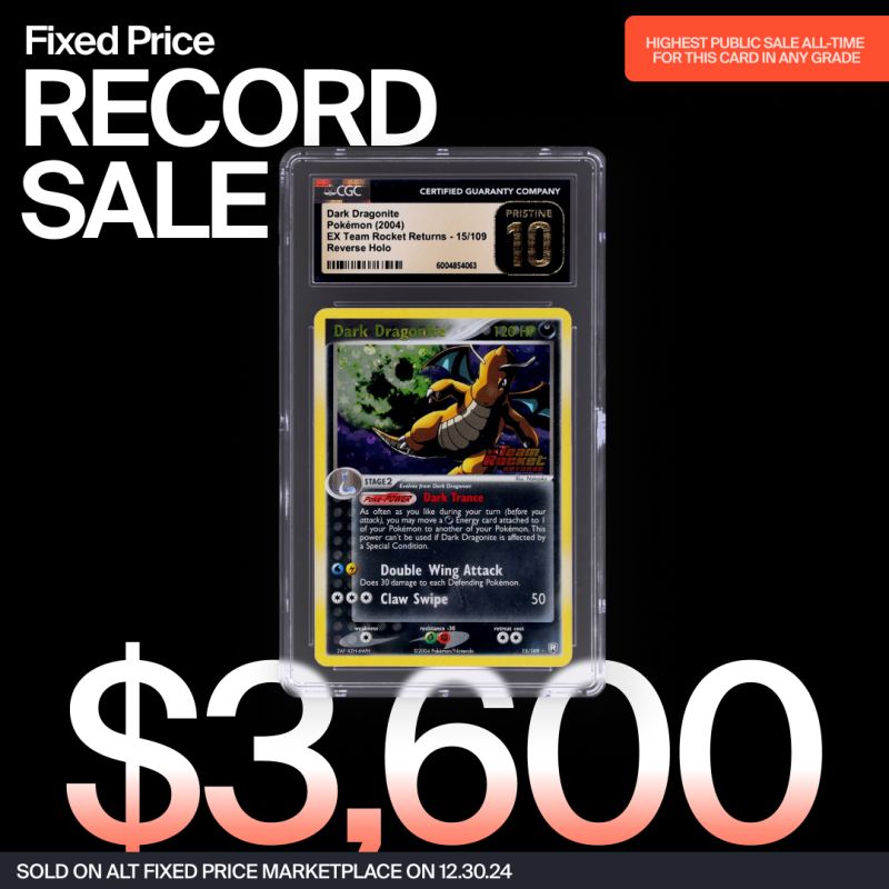 dark dragonite pokemon card price No Holo Error Value - Market This 2004 Dark Dragonite Pokemon