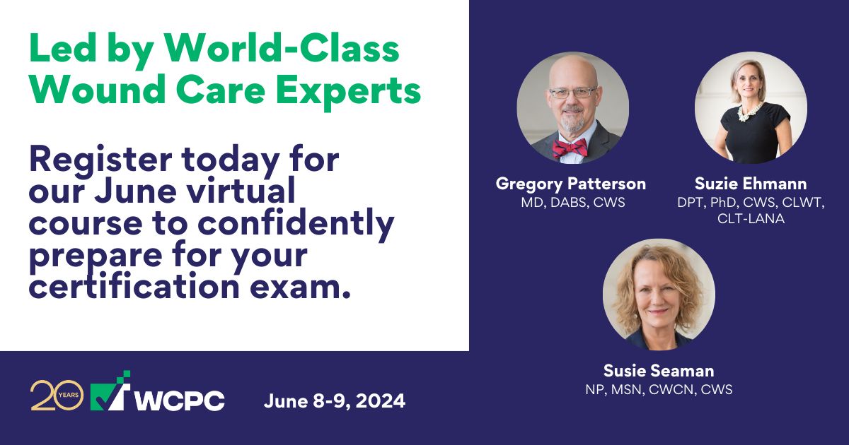 WCPC The Wound Certification Prep Course on LinkedIn: We #39 re only a WCPC The Wound Certification Prep Course on LinkedIn: We #39 re only a