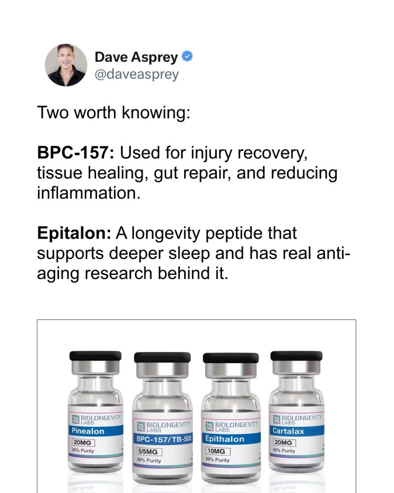 dave asprey bpc 157 The Human Upgrade: Biohacking for Longevity & Performance 544: This Is Why You're