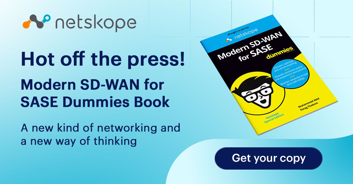Paul Hussey on LinkedIn: Modern SD WAN for SASE Dummies Book Paul Hussey on LinkedIn: Modern SD WAN for SASE Dummies Book
