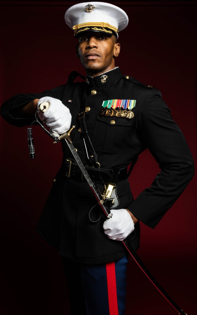 marine evening dress uniform New in 2024: slacks for women to replace last required skirt Black Military Wedding Jacket: Marine