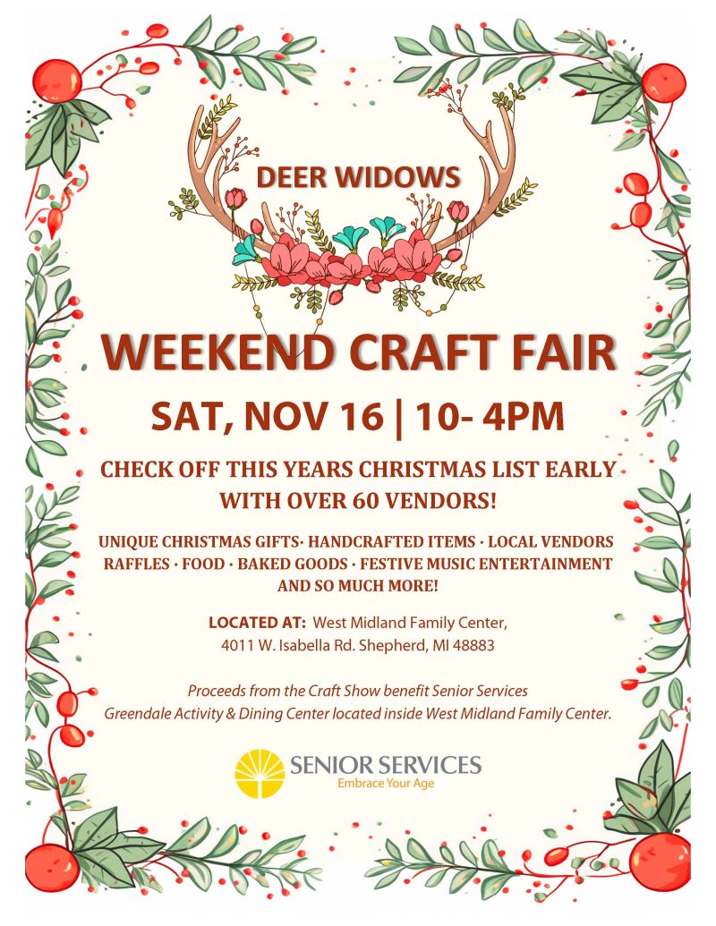 Senior Services Midland on LinkedIn: Mark your calendar for the Deer Senior Services Midland on LinkedIn: Mark your calendar for the Deer