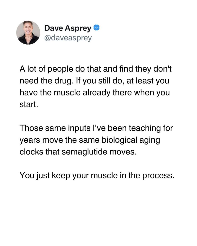 how to keep muscle on semaglutide Vitality Semaglutide may slow biological aging,