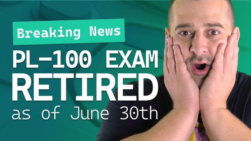 Why Microsoft is retiring the PL 100 exam Vlad Catrinescu posted on Why Microsoft is retiring the PL 100 exam Vlad Catrinescu posted on