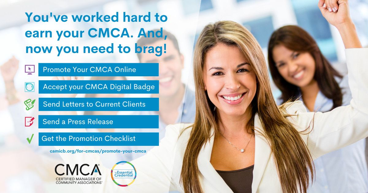 Community Association Managers International Certification Board Community Association Managers International Certification Board