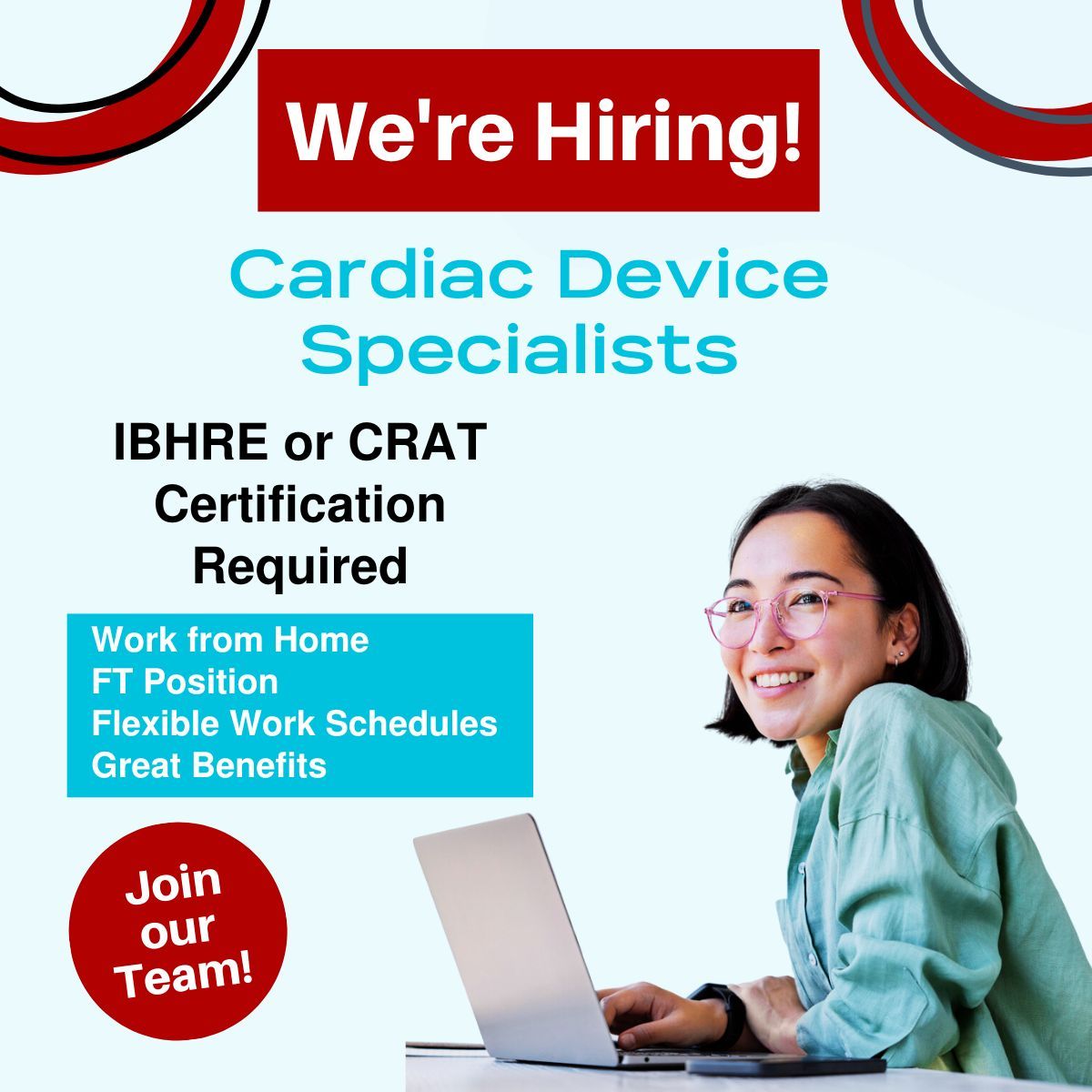 𝗪𝗲 #39 𝗿𝗲 𝗵𝗶𝗿𝗶𝗻𝗴 𝙅𝙤𝙞𝙣 𝙖 𝙜𝙧𝙤𝙬𝙞𝙣𝙜 𝙝𝙚𝙖𝙡𝙩𝙝𝙘𝙖𝙧𝙚 Cardiac RMS 𝗪𝗲 #39 𝗿𝗲 𝗵𝗶𝗿𝗶𝗻𝗴 𝙅𝙤𝙞𝙣 𝙖 𝙜𝙧𝙤𝙬𝙞𝙣𝙜 𝙝𝙚𝙖𝙡𝙩𝙝𝙘𝙖𝙧𝙚 Cardiac RMS