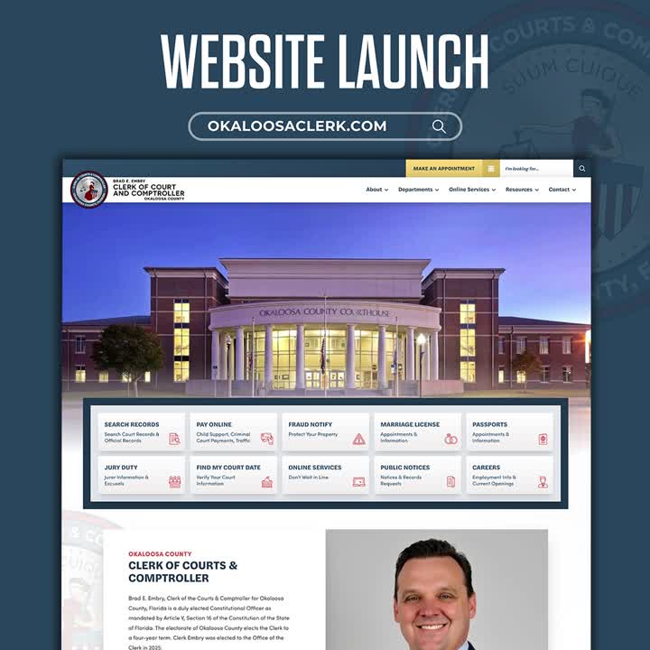 Okaloosa County Clerk of Circuit Court Comptroller on LinkedIn: Check Okaloosa County Clerk of Circuit Court Comptroller on LinkedIn: Check