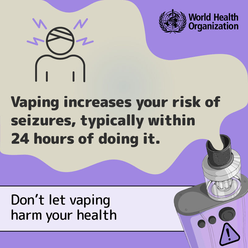 can e cigarettes cause seizures Health effects and known pathology associated with the use of E-cigarettes Juul devices cited in seizure