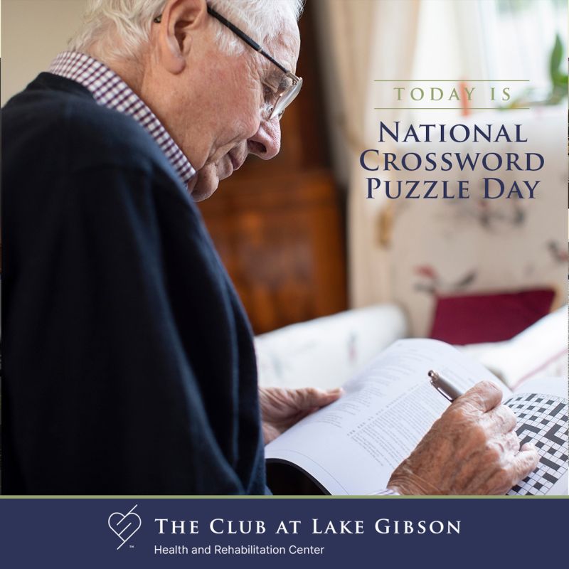 The Club at Lake Gibson on LinkedIn: Whether you re a crossword puzzle The Club at Lake Gibson on LinkedIn: Whether you re a crossword puzzle