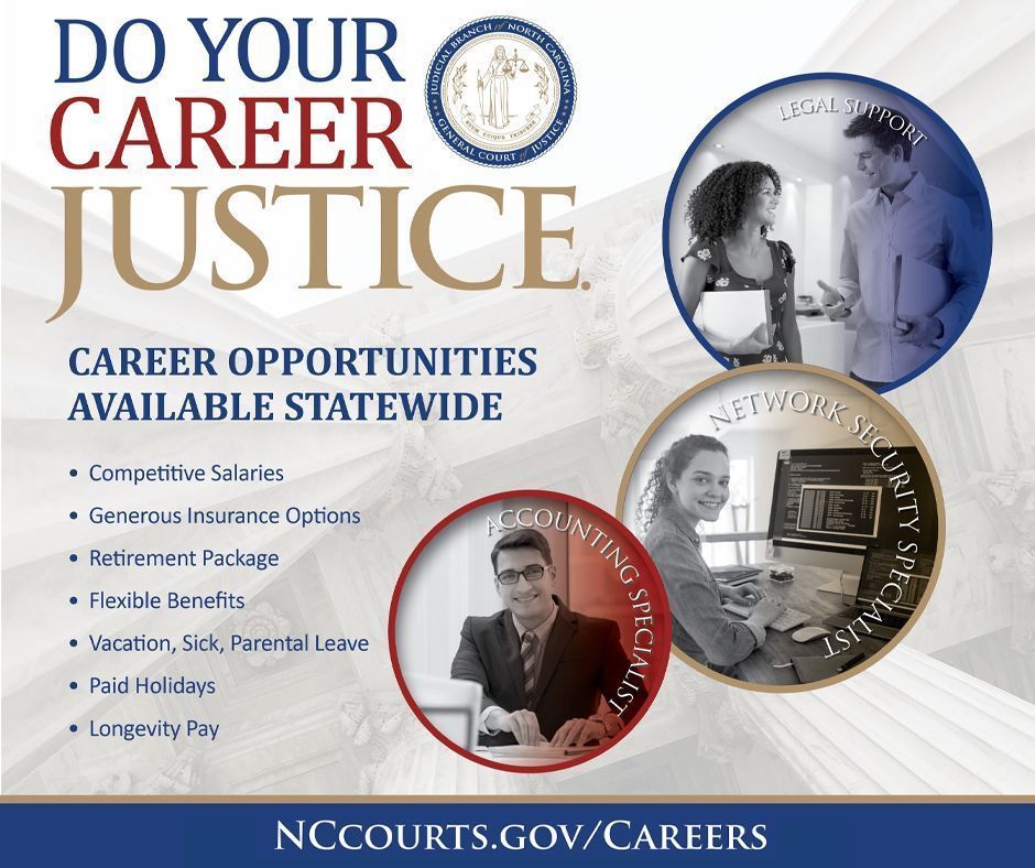 North Carolina Administrative Office of the Courts on LinkedIn: # North Carolina Administrative Office of the Courts on LinkedIn: #