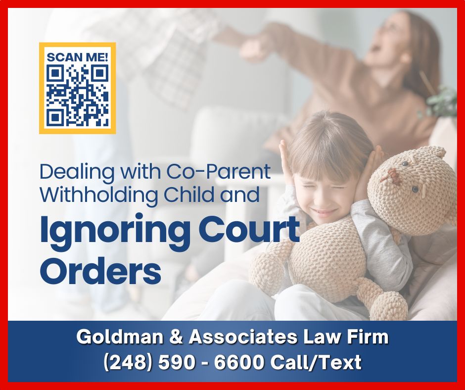 How to deal with Co Parent Withholding Court Orders Akiva Goldman How to deal with Co Parent Withholding Court Orders Akiva Goldman