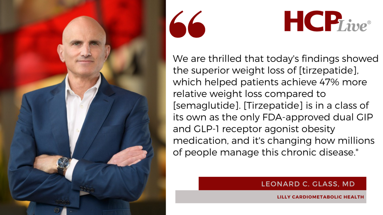 tirzepatide semaglutide head to head SURMOUNT-5: Tirzepatide Bests Semaglutide in Head-to-Head Weight Loss Trial