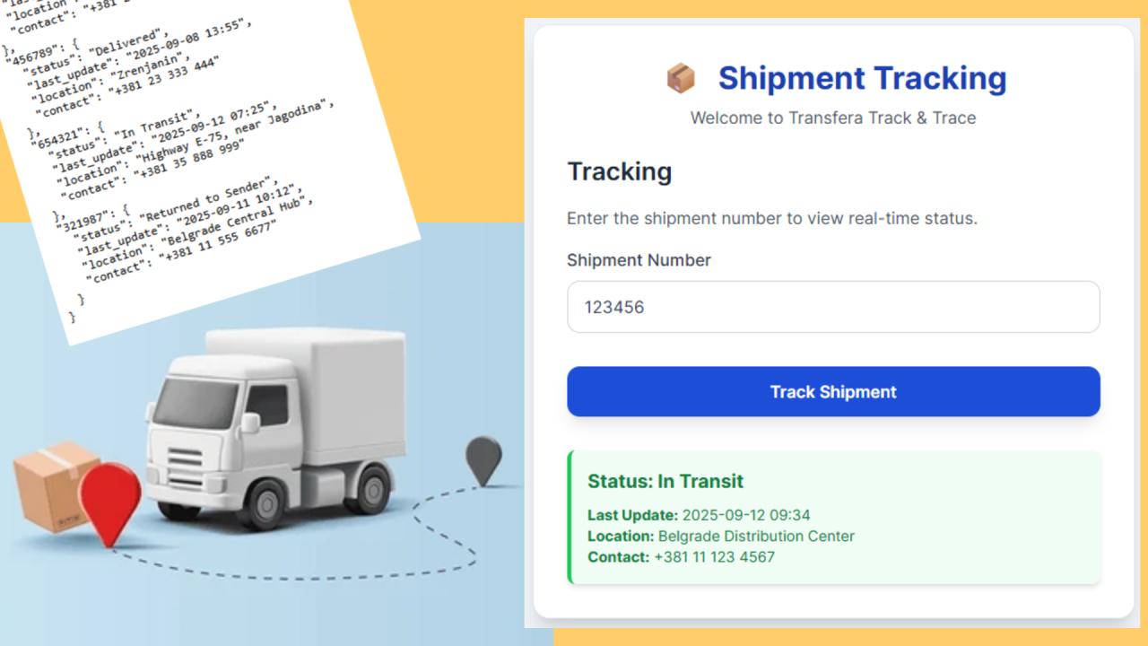 A Shipment Tracking App Demo Powered by GitHub Gist A Shipment Tracking App Demo Powered by GitHub Gist
