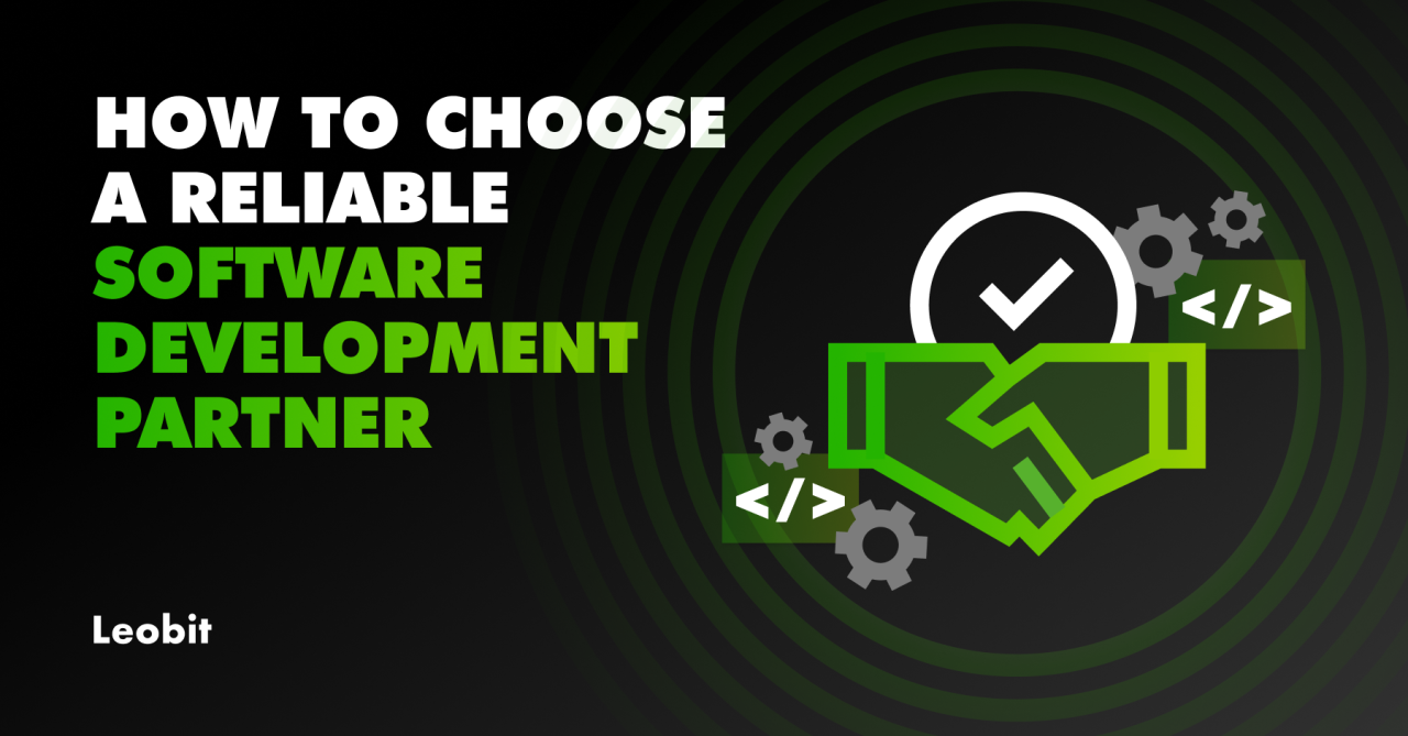 reliable software development partner