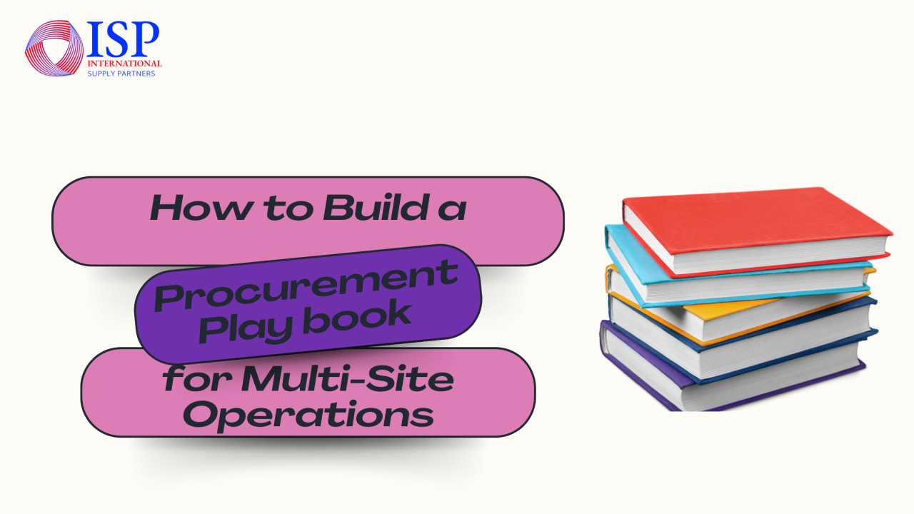 How to Build a Procurement Playbook for Multi Site Operations How to Build a Procurement Playbook for Multi Site Operations