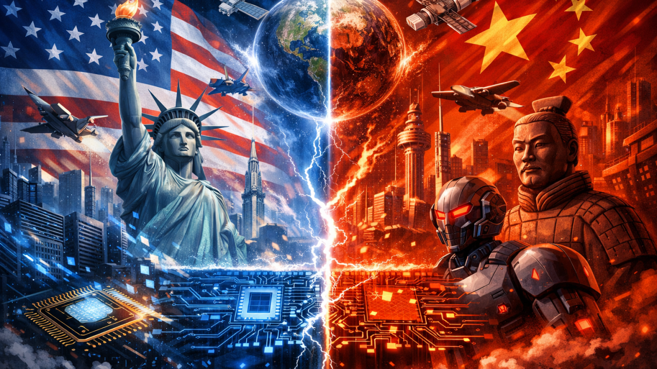 The technological rivalry between the US and China