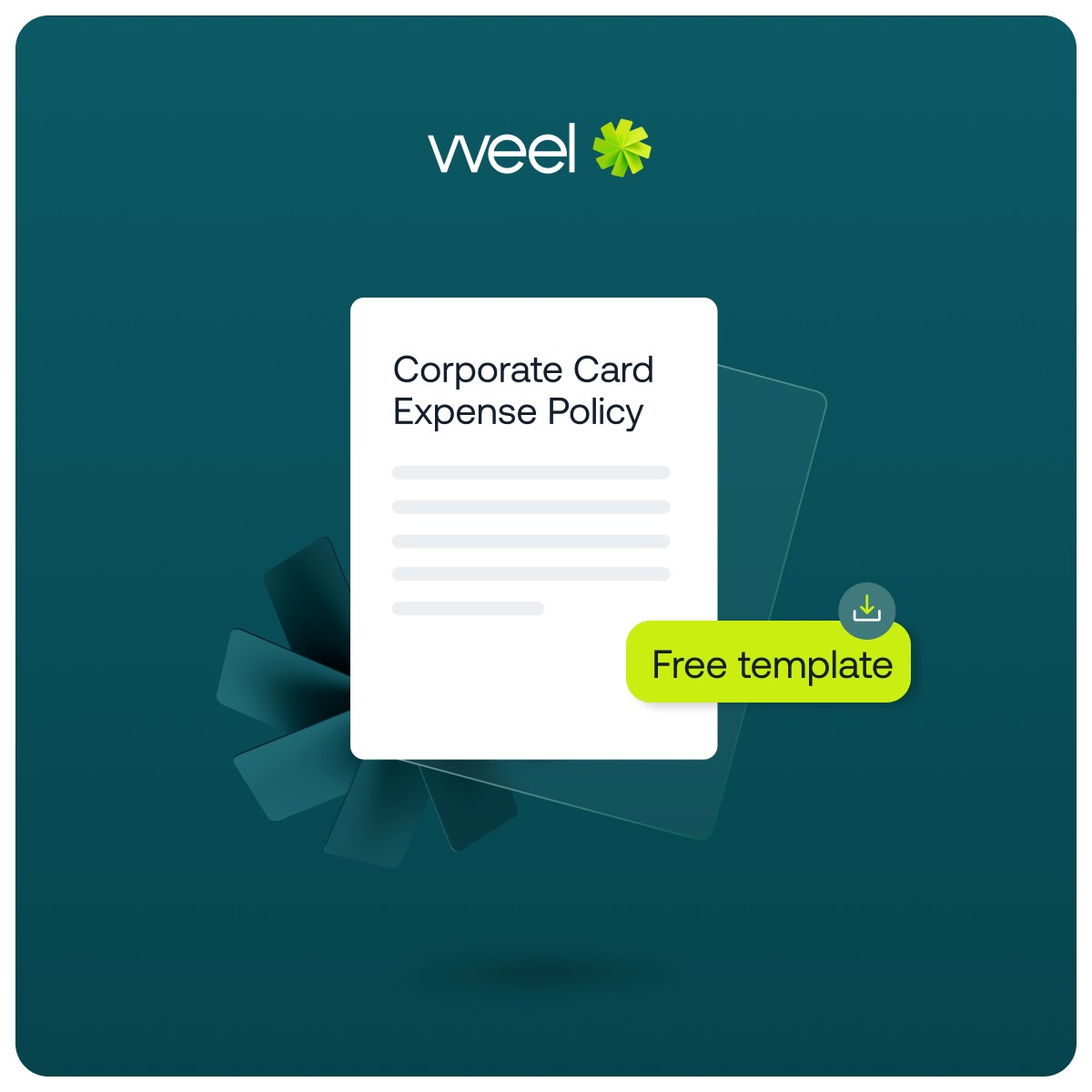 Weel on LinkedIn: Corporate Card Expense Policy Free Template Weel Weel on LinkedIn: Corporate Card Expense Policy Free Template Weel