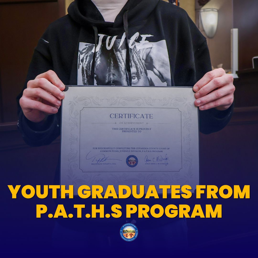Cuyahoga County Juvenile Court on LinkedIn: P A T H S Program is a Cuyahoga County Juvenile Court on LinkedIn: P A T H S Program is a