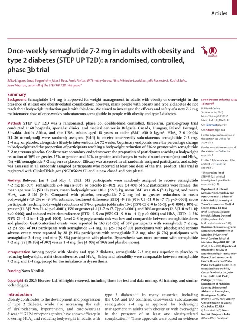 semaglutide and appendix does cause appendicitis Unraveling the safety profile of GLP-1 receptor agonists: Mechanistic insights with a focus on semaglutide Semaglutide 7.2 mg shows better