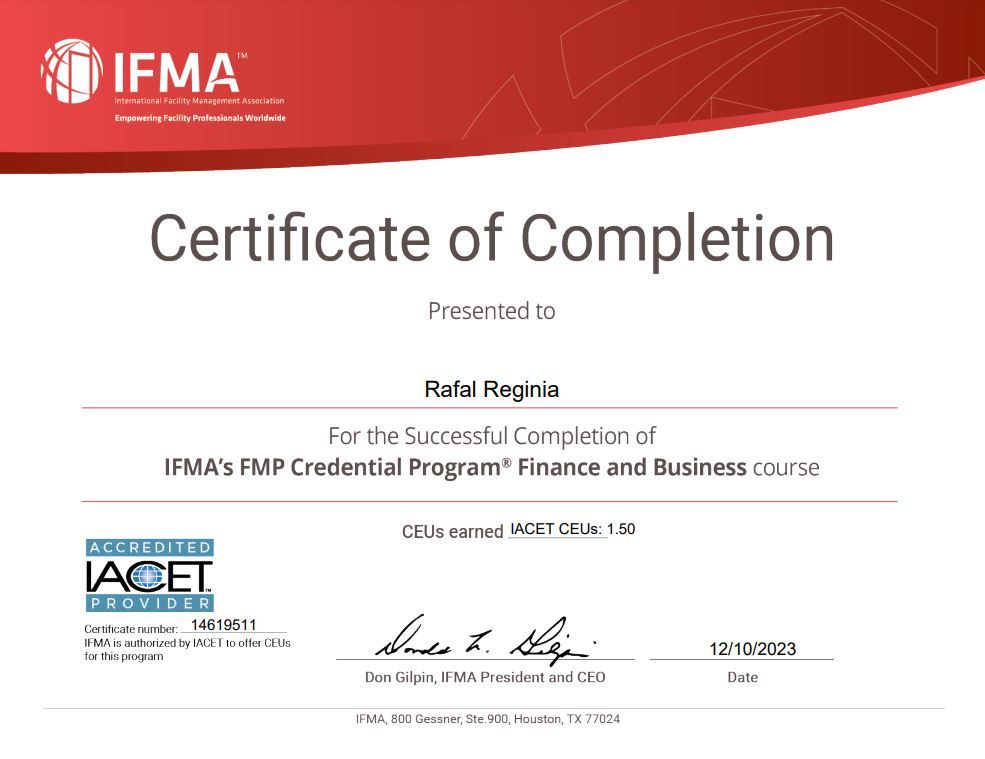 Rafał Reginia on LinkedIn: FMP Certification in progress :) 2 out of 4 Rafał Reginia on LinkedIn: FMP Certification in progress :) 2 out of 4