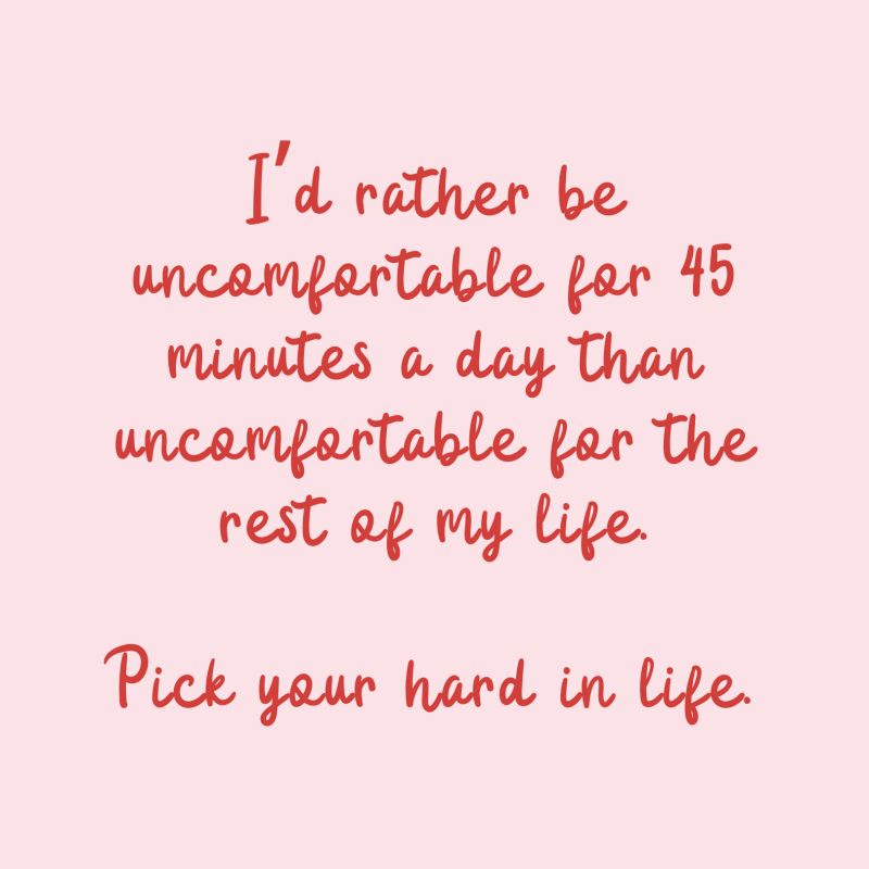 Be Uncomfortable Every Day Of Your Life Quote Be Uncomfortable Every Day Of Your Life Quote