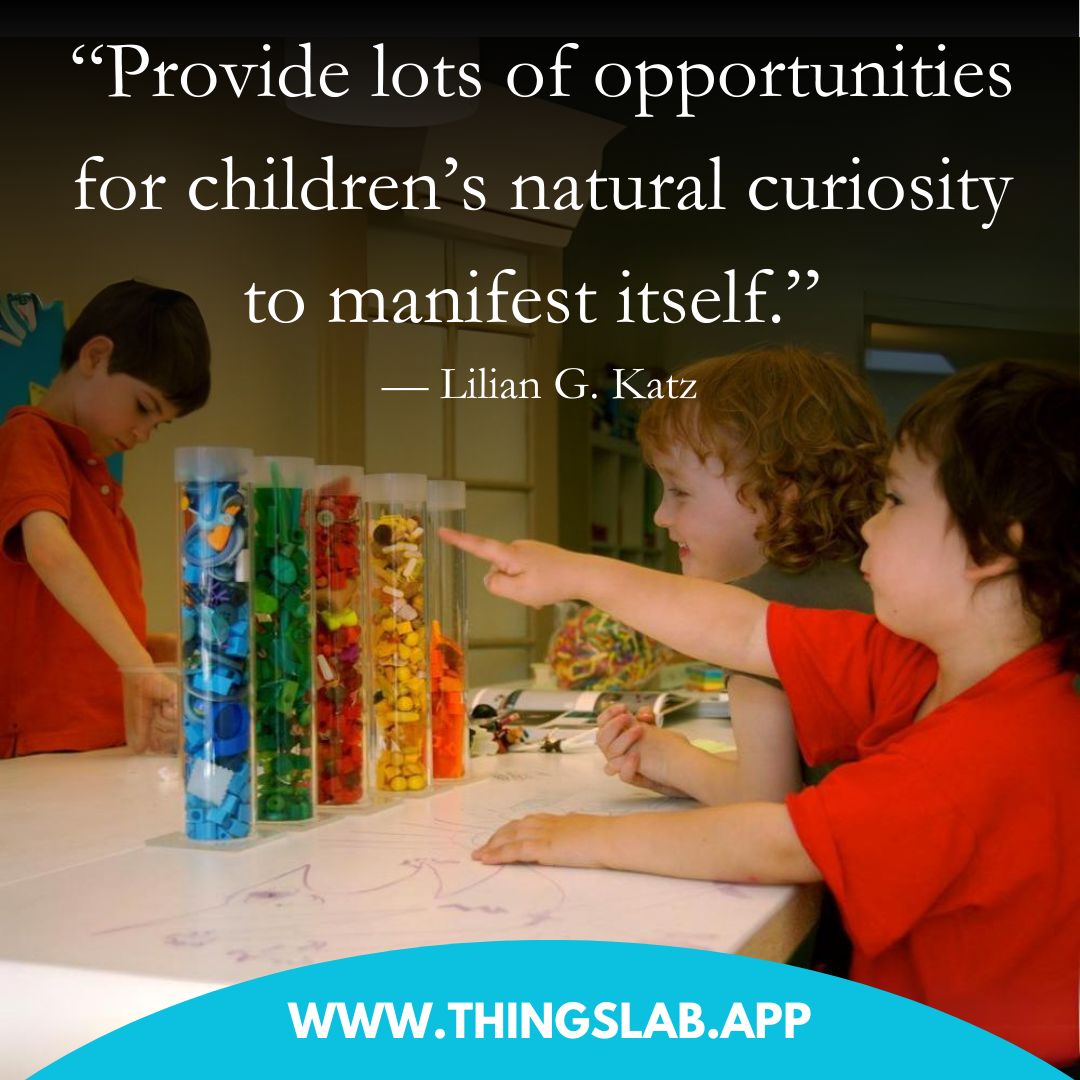 Jules Gilleland on LinkedIn: THINGS LAB TIP: Stimulate curiosity by Jules Gilleland on LinkedIn: THINGS LAB TIP: Stimulate curiosity by