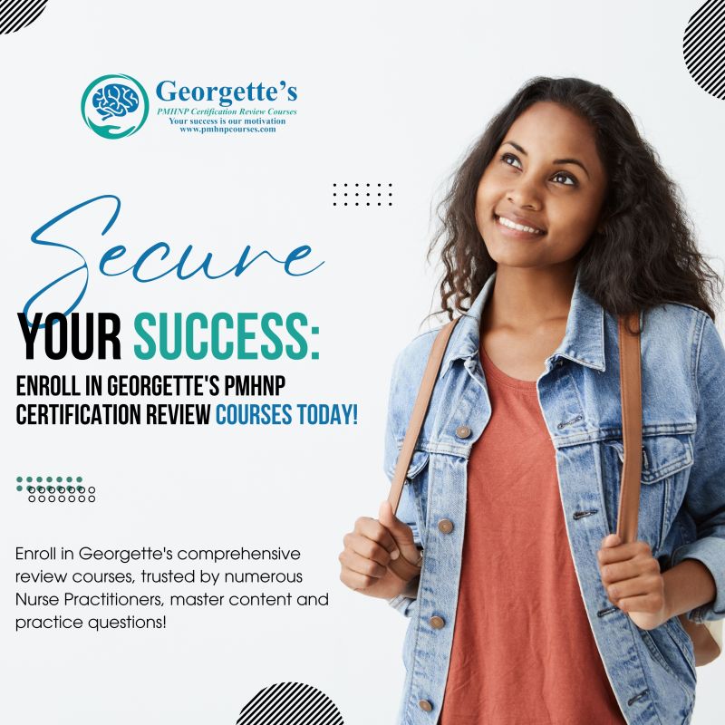 Georgette #39 s PMHNP Certification Review Courses on LinkedIn: # Georgette #39 s PMHNP Certification Review Courses on LinkedIn: #