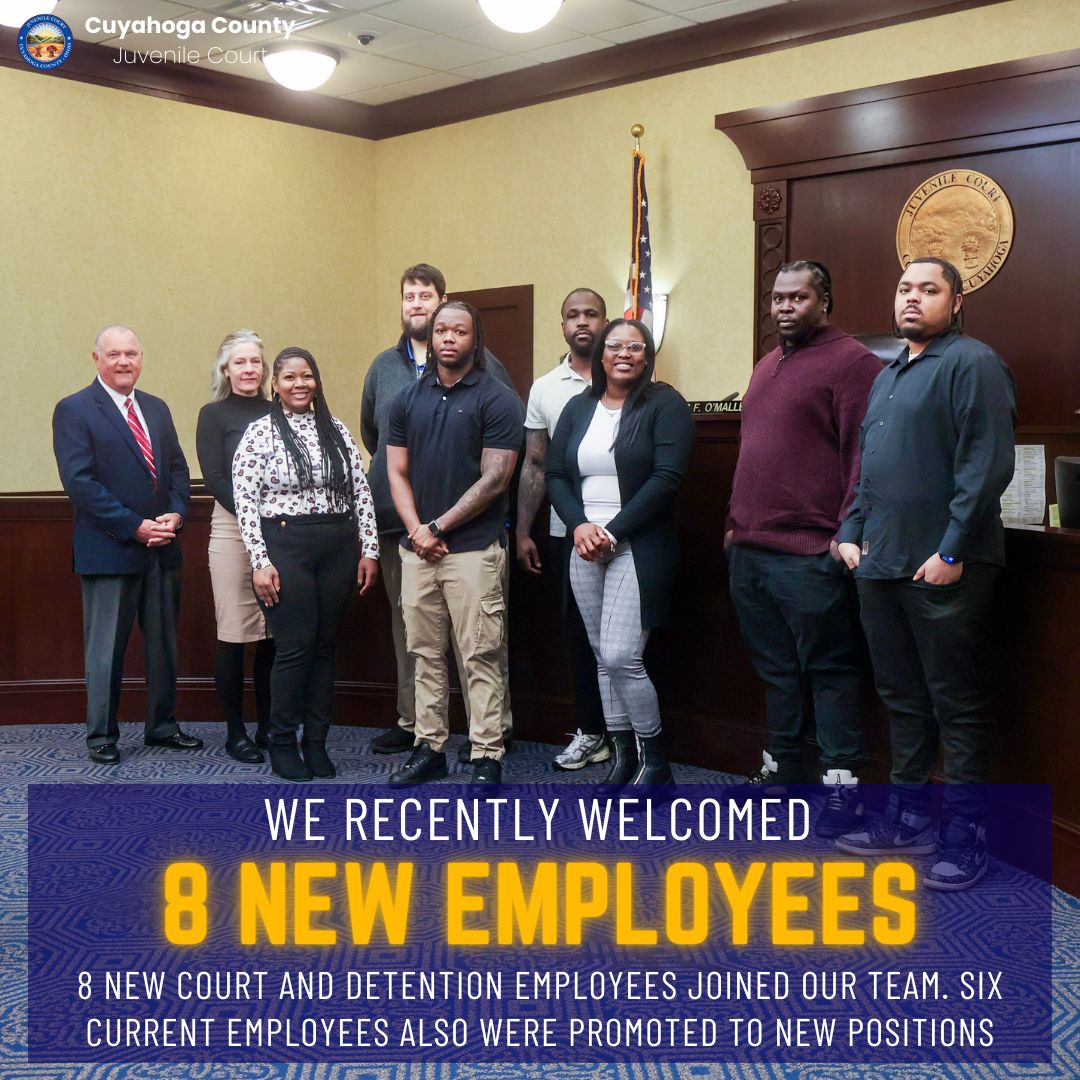 Cuyahoga County Juvenile Court on LinkedIn: We recently welcomed EIGHT Cuyahoga County Juvenile Court on LinkedIn: We recently welcomed EIGHT