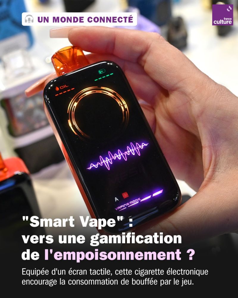 vape ecran tactile Plus addictif que les puffs