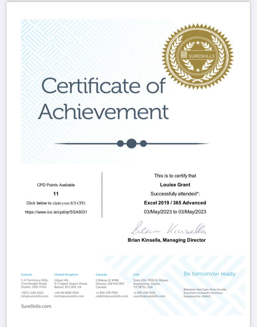 Louise Grant on LinkedIn: I m happy to share that I ve obtained a new Louise Grant on LinkedIn: I m happy to share that I ve obtained a new