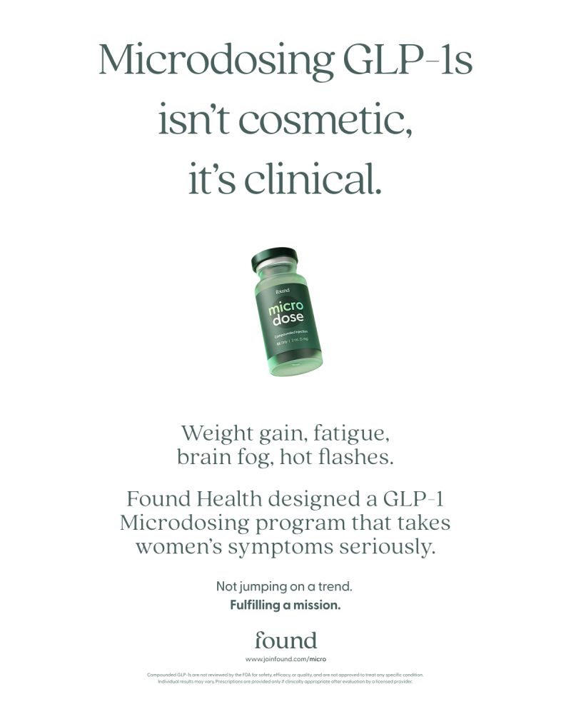 what is glp-1 micro dosing Found's approach to personalized metabolic care: Early intervention and rigorous oversight | Luca Ranaldi posted on the topic