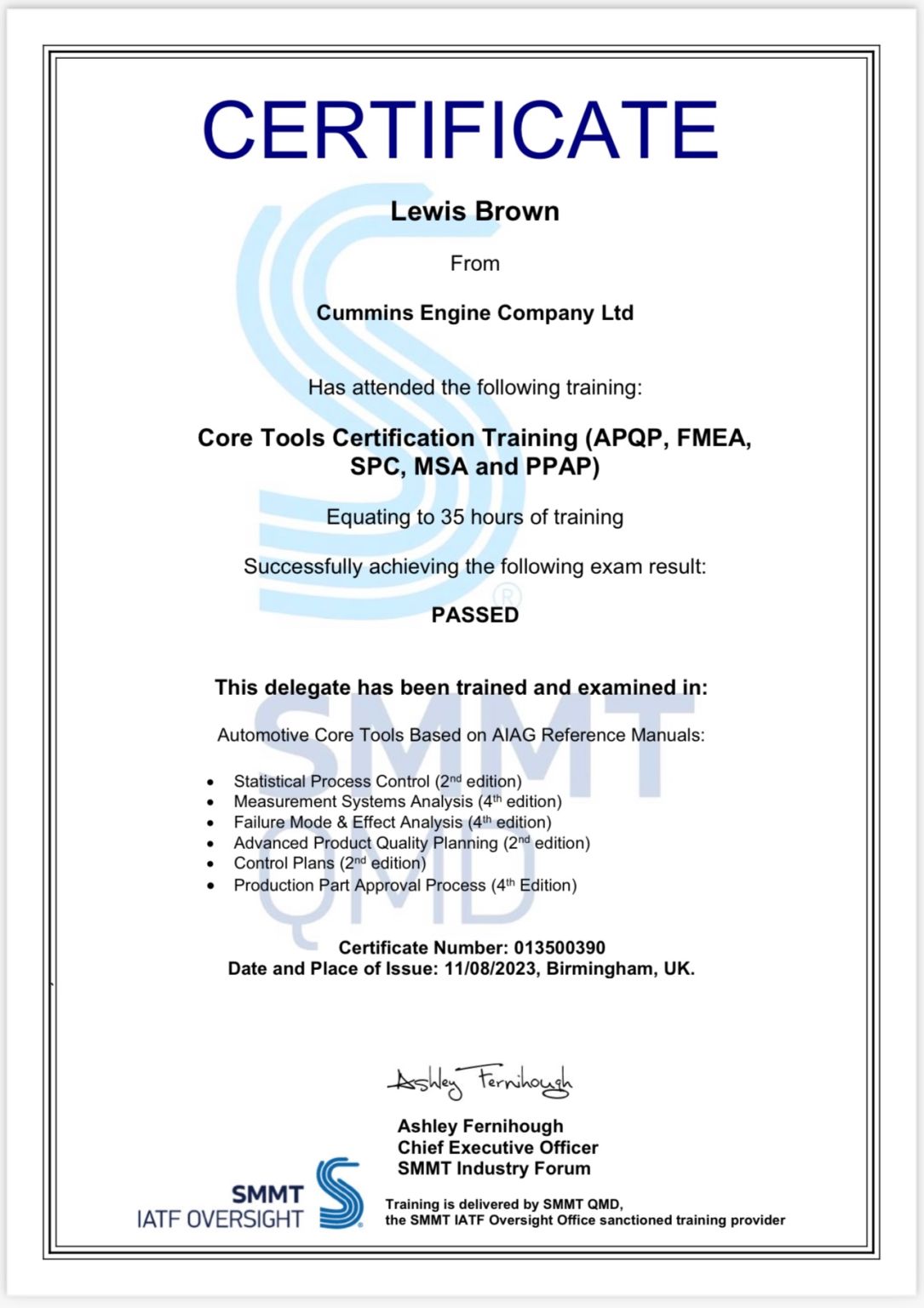 Lewis Brown on LinkedIn: Happy to announce I ve officially completed my Lewis Brown on LinkedIn: Happy to announce I ve officially completed my