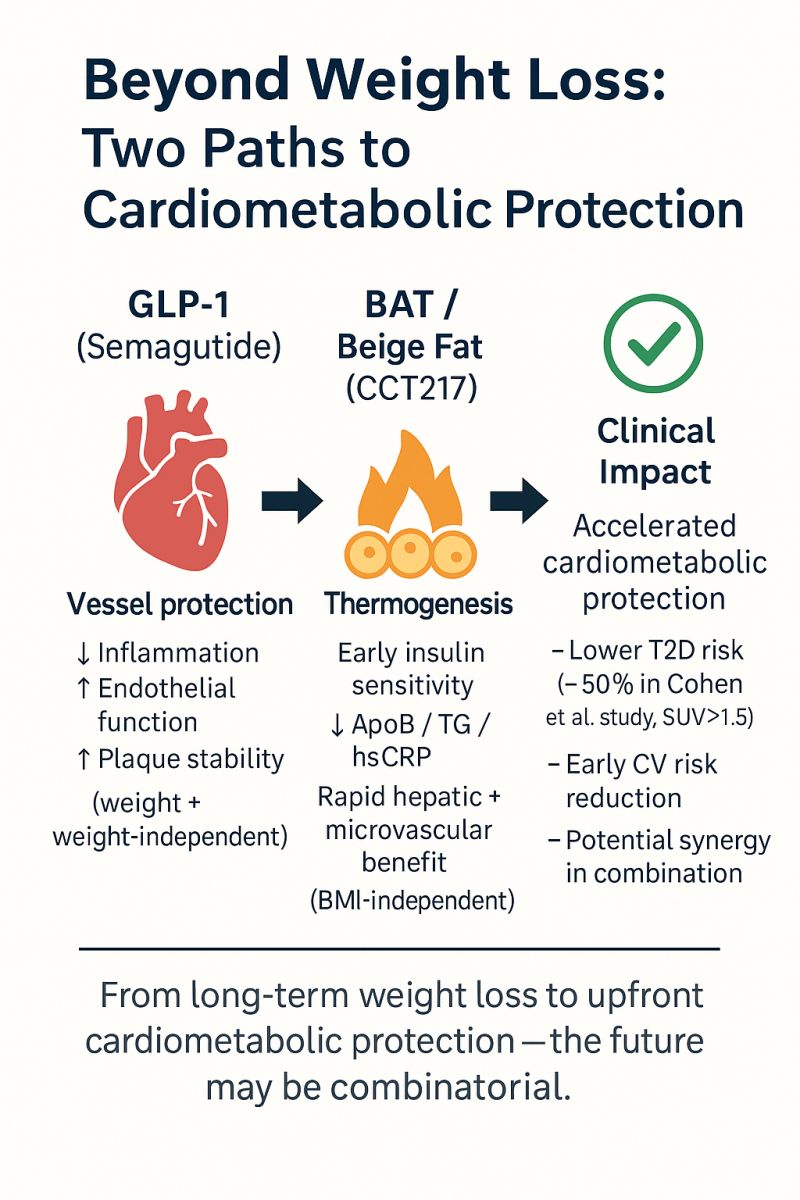 semaglutide cv benefit Post hoc analysis of SUSTAIN 6 and PIONEER 6 trials suggests that people with type 2 diabetes at high cardiovascular risk treated with experience more stable kidney function compared with placebo Metabolic therapy is evolving faster