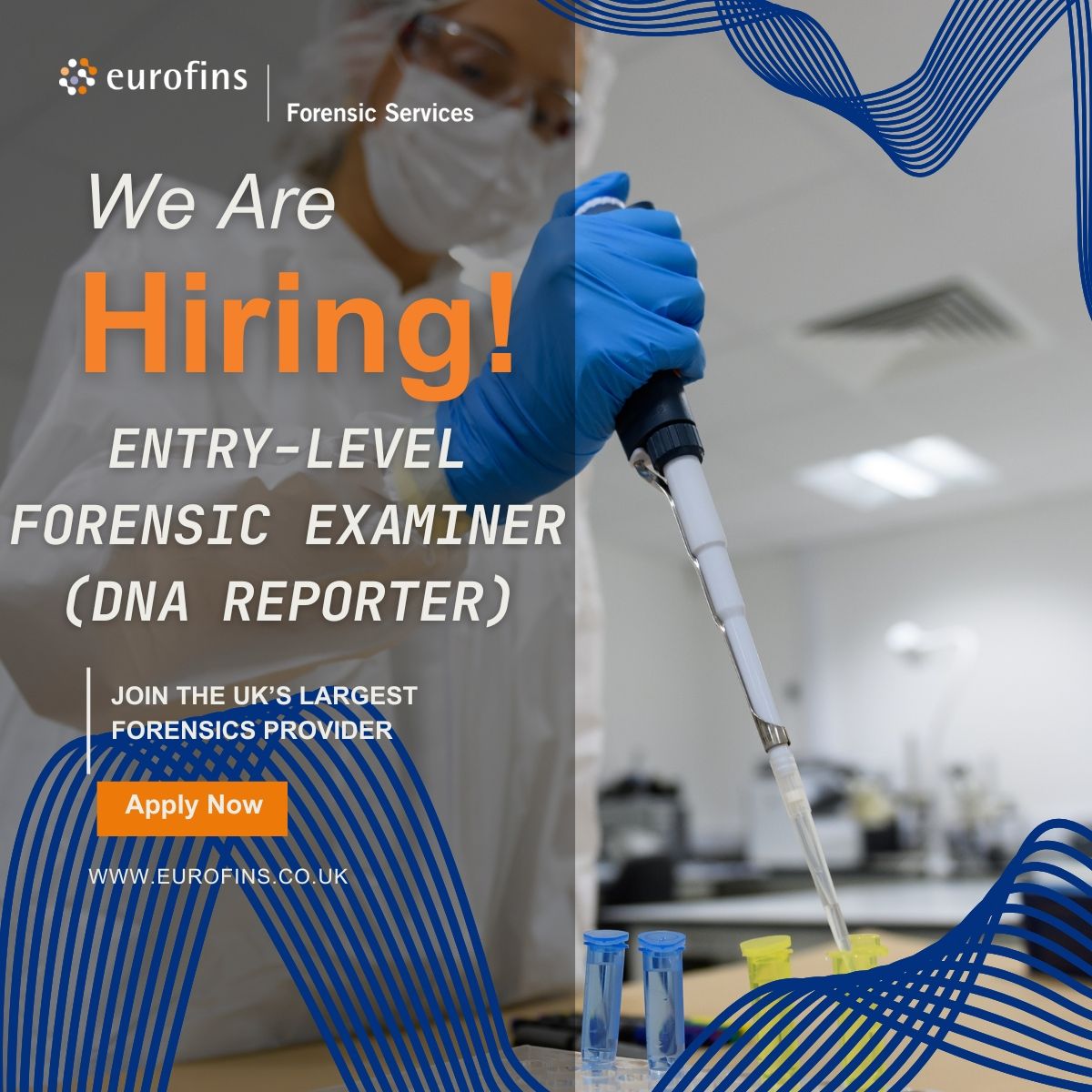 Eurofins Forensic Services on LinkedIn: We #39 re looking for a Entry Level Eurofins Forensic Services on LinkedIn: We #39 re looking for a Entry Level