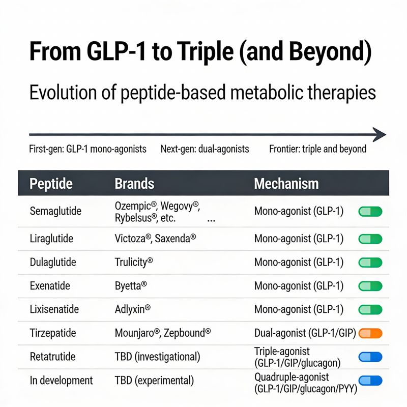 triple glp-1/gip/glucagon receptor agonist Discovery of a potent and long-acting Xenopus GLP-1-based GLP-1/glucagon/Y2 retatrutide triple agonist glp-1 gip