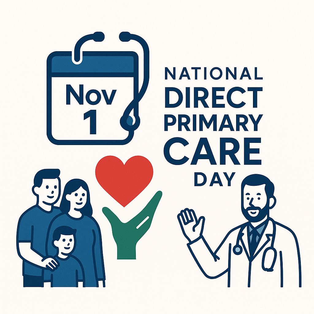 Mark your calendars for National Direct Primary Care Day on November 1 Mark your calendars for National Direct Primary Care Day on November 1