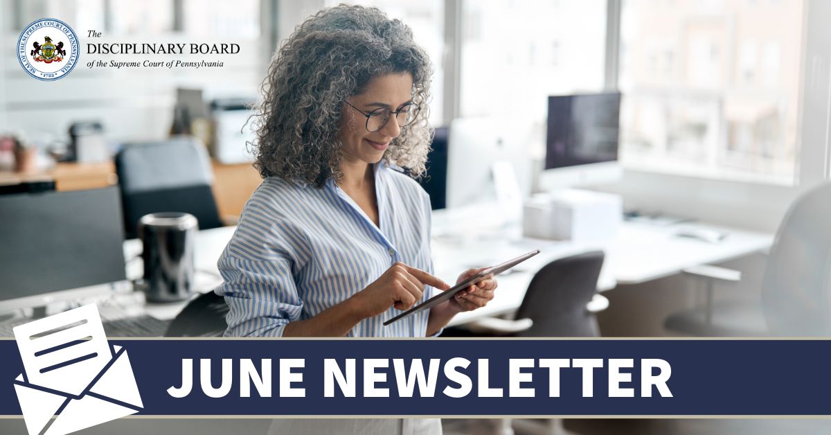 Disciplinary Board publishes monthly newsletter The Disciplinary Disciplinary Board publishes monthly newsletter The Disciplinary