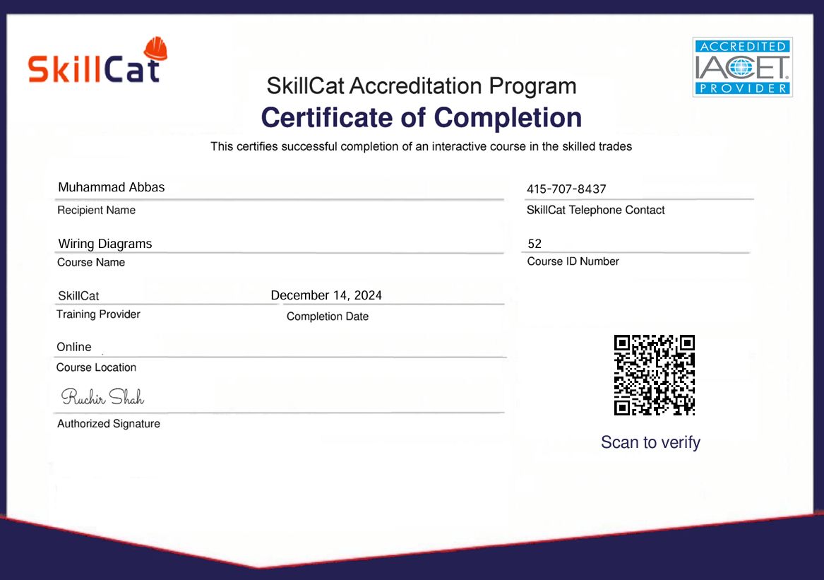 Muhammad Abbas on LinkedIn: #skillcat #wiringdiagrams #certification # Muhammad Abbas on LinkedIn: #skillcat #wiringdiagrams #certification #
